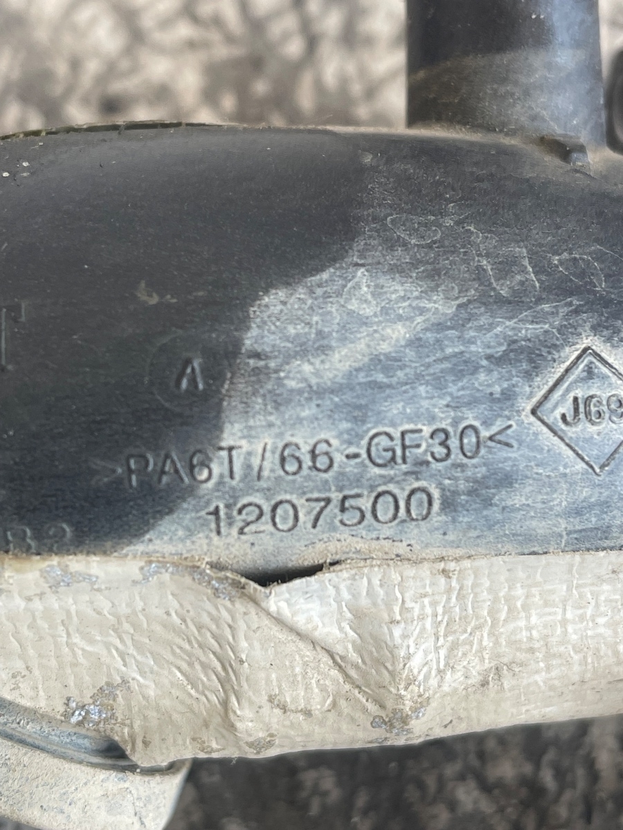 Tubulatura turbo MERCEDES-BENZ CITAN Box 415 2012 - > 1.5DCI 165763328R – foto 4