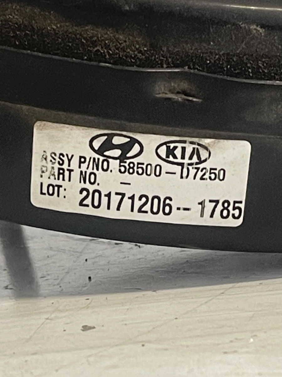 Tulumba frana  KIA SPORTAGE 2017 1.7CRDI  58500-D7250 / 20171206-1785 – foto 3