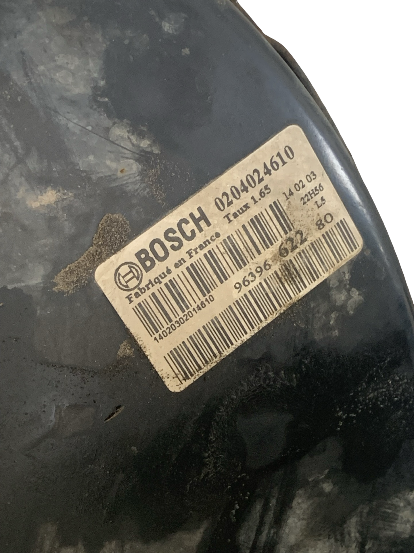 Tulumba Frana Peugeot 307 2001–2009 - cod: 0204024610 1.6 NFU – foto 2