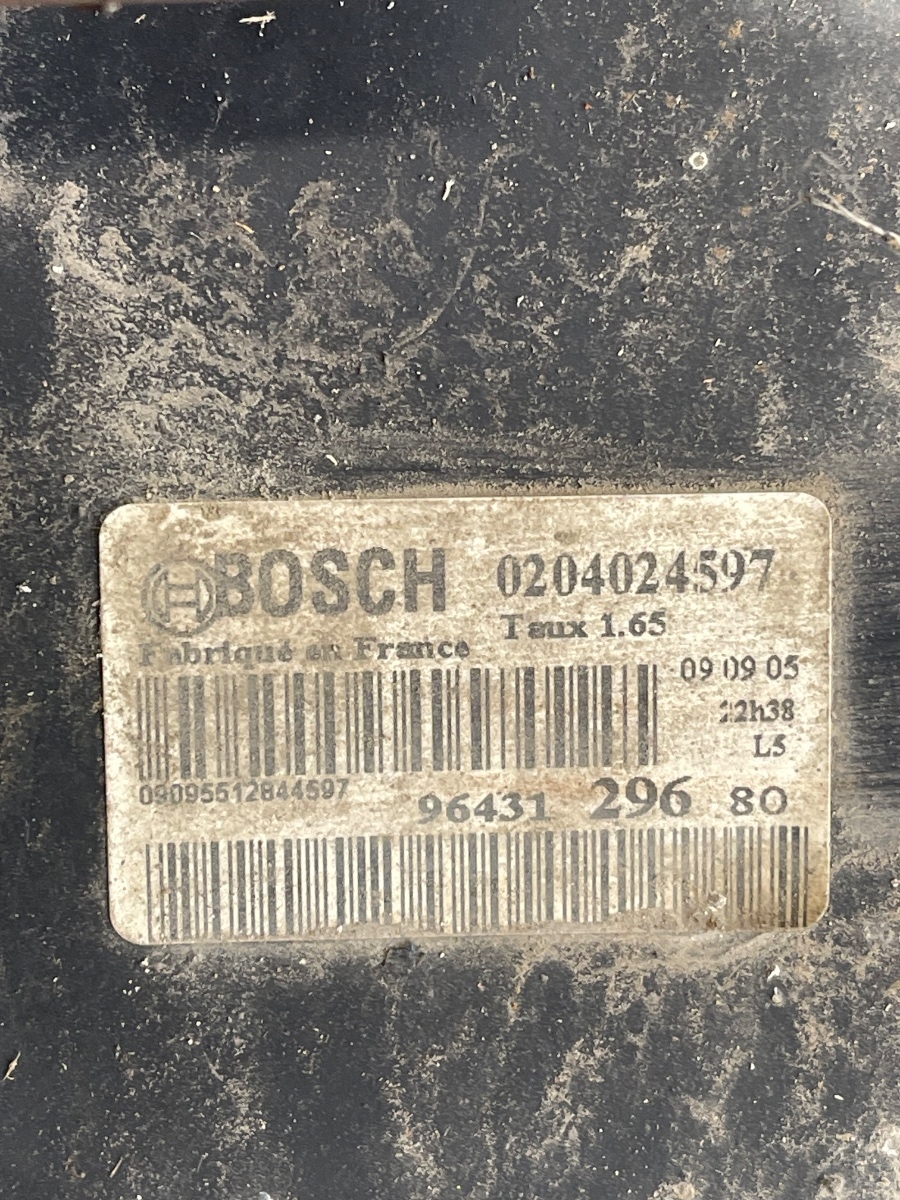 Tulumba frana PEUGEOT 307 3A/C 2000 - > 1.6i NFU 0204024597 – foto 3