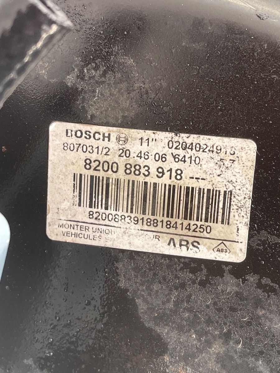 Tulumba frana RENAULT MASTER 2008 2.5D 8200883918 – foto 2