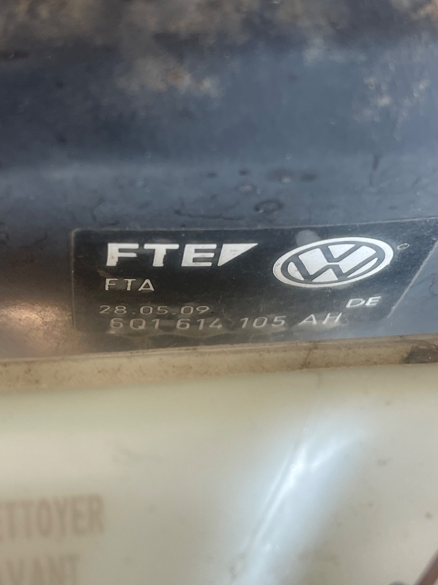 Tulumba frana SKODA FABIA 6Y2 1999 - 2008 1.4tdi  6Q1614105AH – foto 3