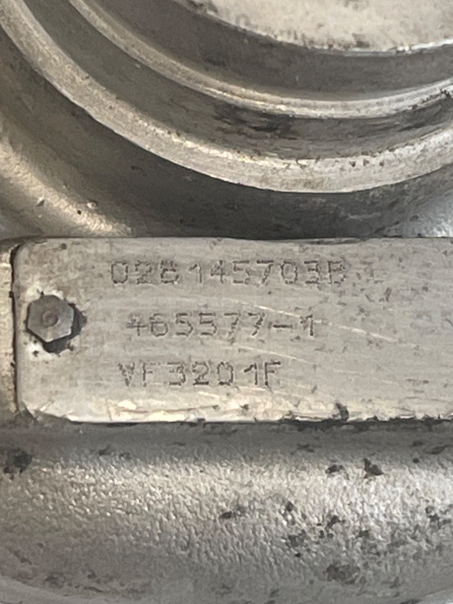 Turbina AUDI 80 V 8C, B4 1991 - 1995 1.9 TD AAZ 028145703B 465577-1 – foto 3