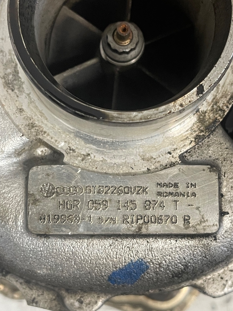 Turbina AUDI A8 III 4H2, 4H8, 4HC, 4HL 2009 - 2018 3.0 TDI quattro CTBA GTB2260VZK 059145874T – foto 5