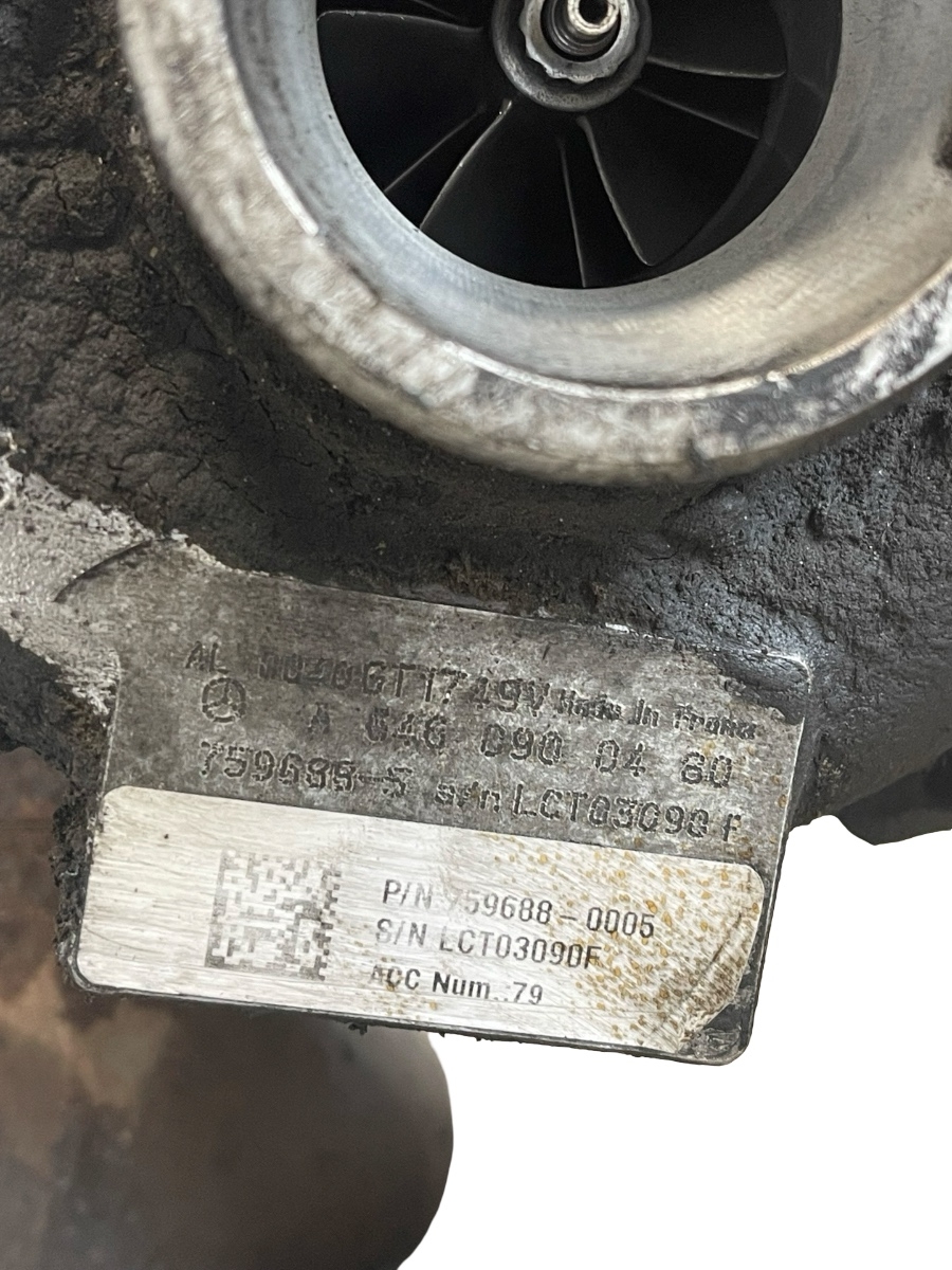 Turbina *EURO4* MERCEDES-BENZ SPRINTER 3-t Box 906 2006 -> 2.1 211 CDI OM 646.985 759688-5 A6460900460 – foto 4