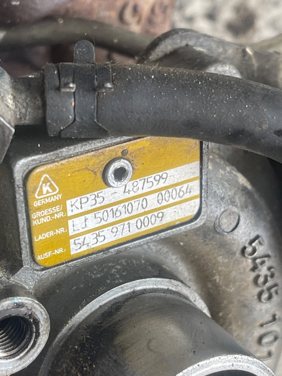 Turbina FORD FIESTA V JH_, JD_ 2001 - 2010 1.4 TDCi F6JA, F6JB 54359710009 – foto 3