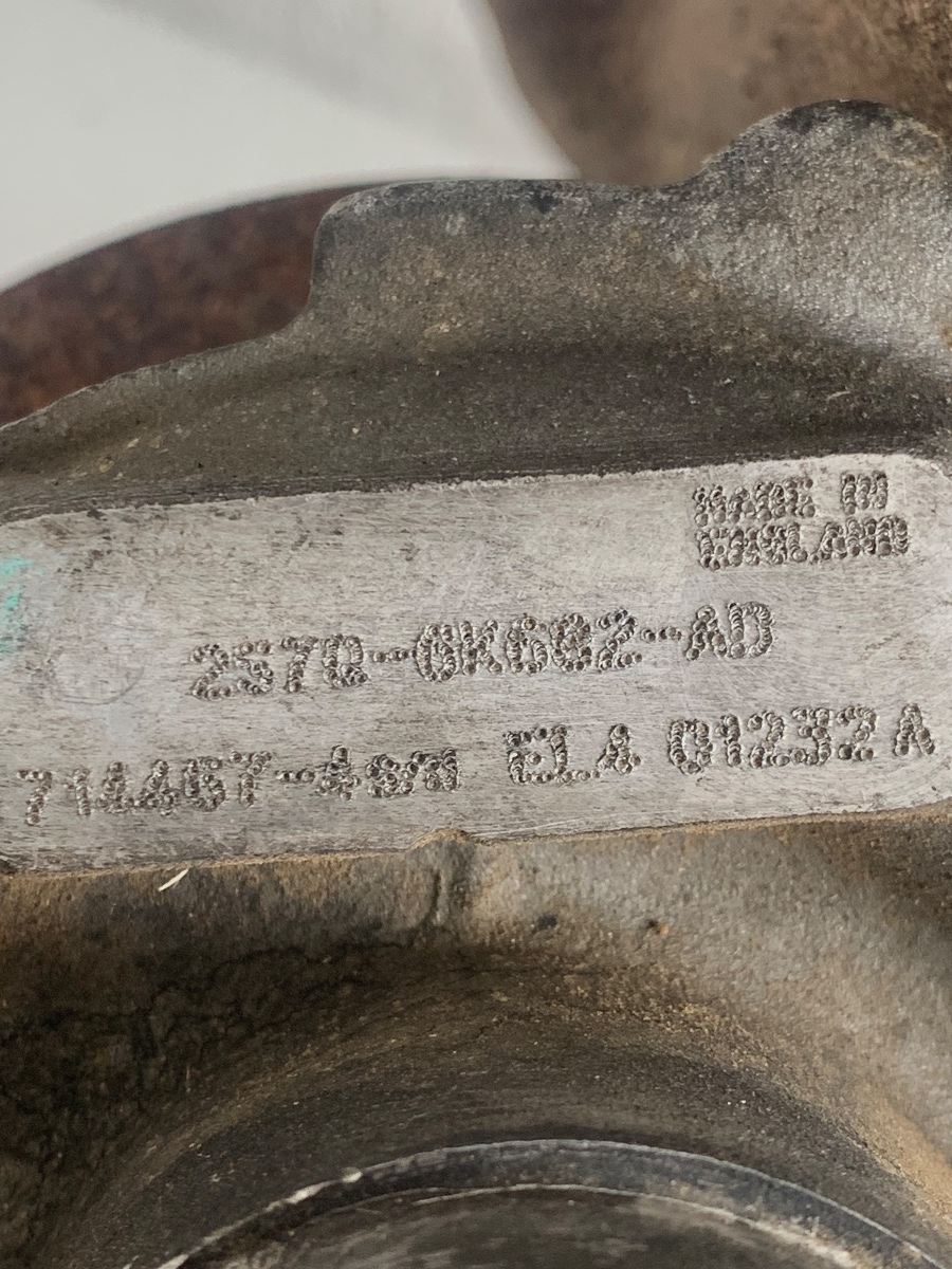 Turbina FORD MONDEO III  2000 - 2007 2.0TDCI OEM 714467-4 / 257Q-6K632-AD / 436529 4 – foto 2