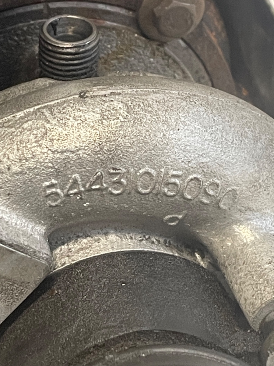 Turbina GOLF 5 / AUDI A3 8P / TOURAN 1T / PASSAT B6 1.9TDI BLS  64391019662A / 5443015090 / 3C0129635 – foto 3
