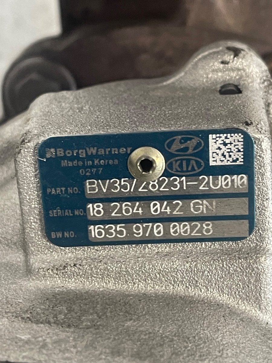 Turbina KIA SPORTAGE QL, QLE 2015 - > 1.6 CRDi D4FE 18264042GN 28231-2U010 – foto 4