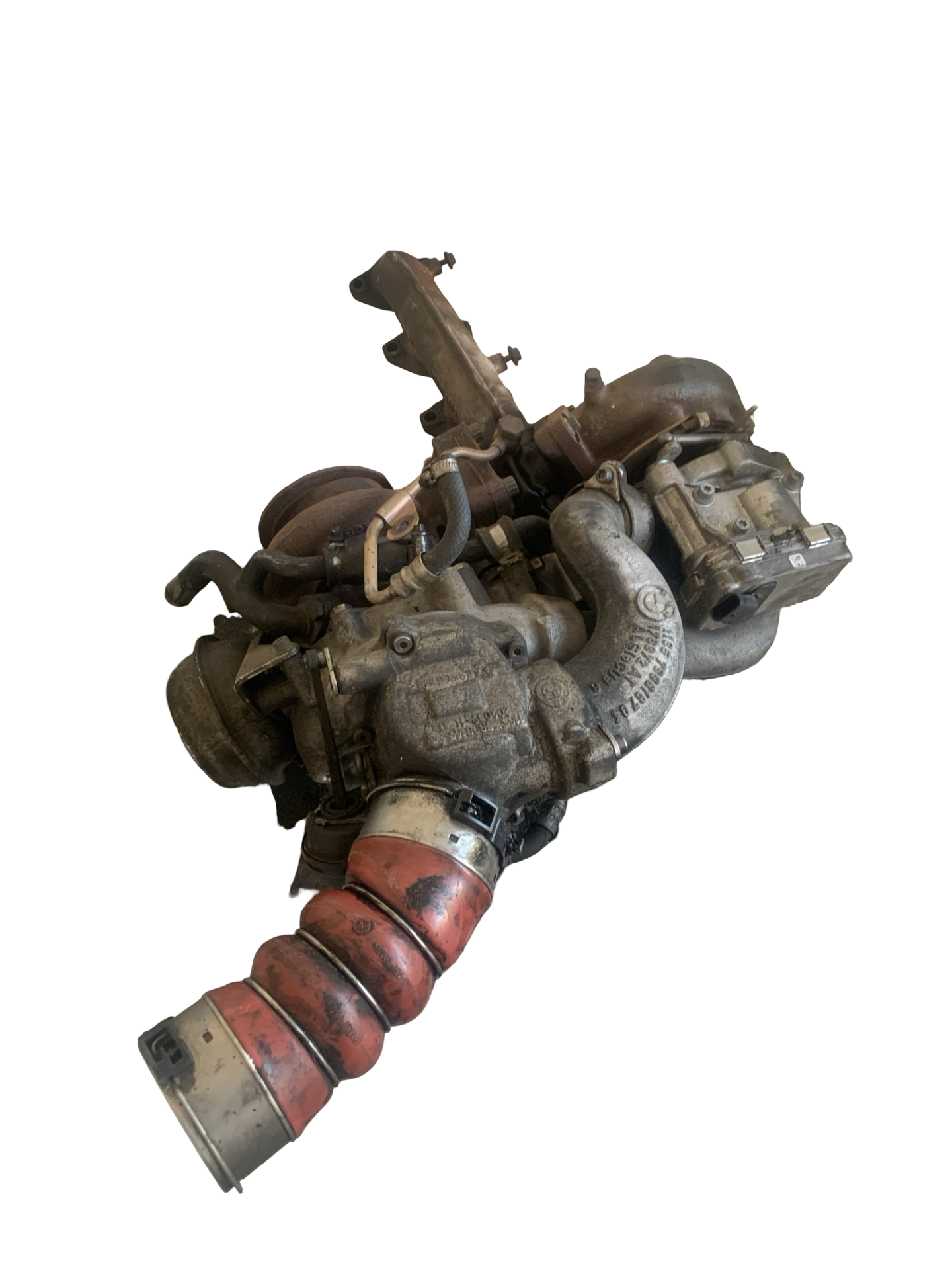 TURBINA MARE+MICA 306 CP N57 BMW SERIA 5 F10 2009–2017 - cod: 7808166-08 / 7808165-08