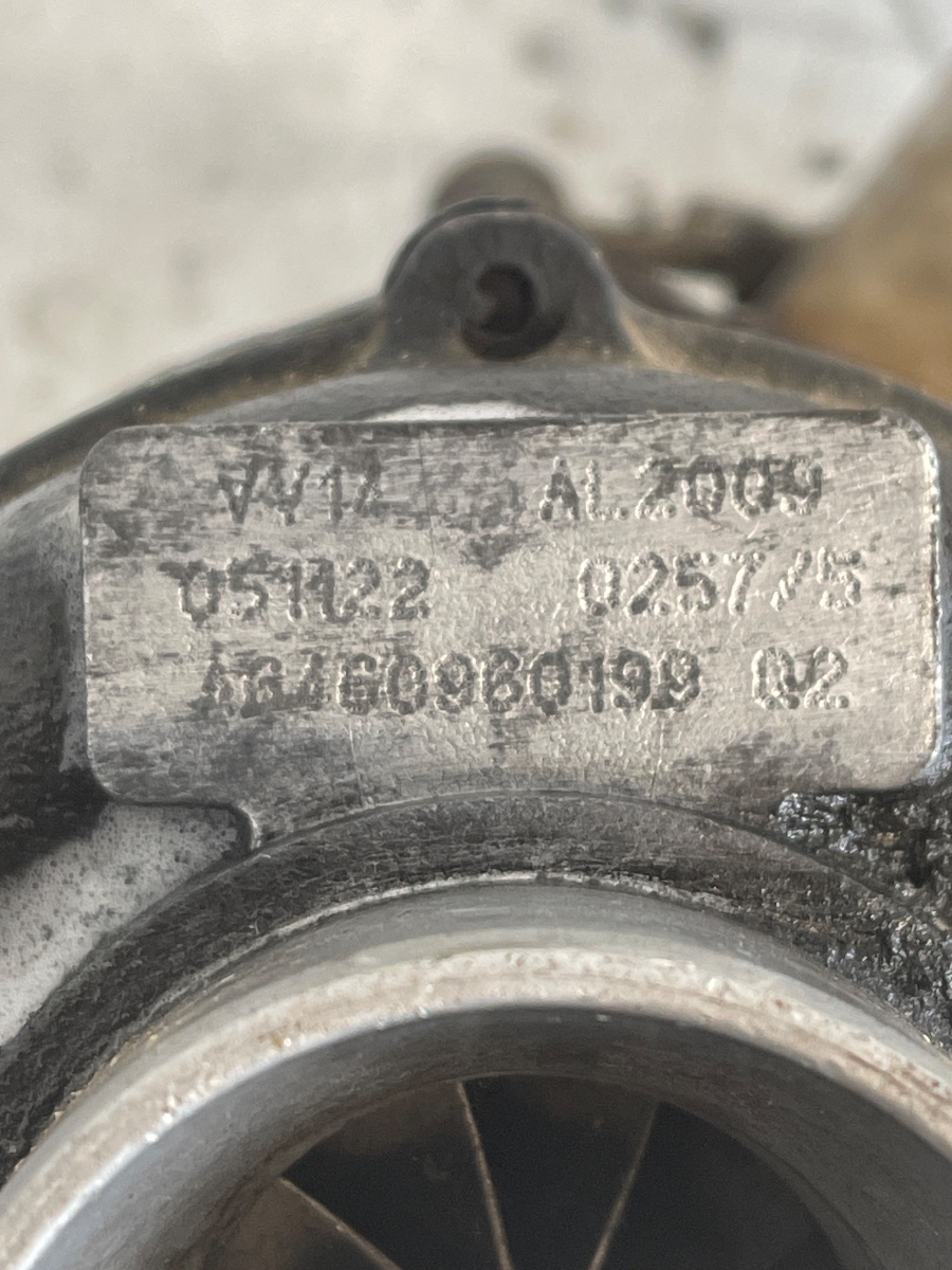 Turbina MERCEDES-BENZ VIANO W639 2003 - > 2.2 CDI OM 646.980, OM 646.982 A6460960199 – foto 2