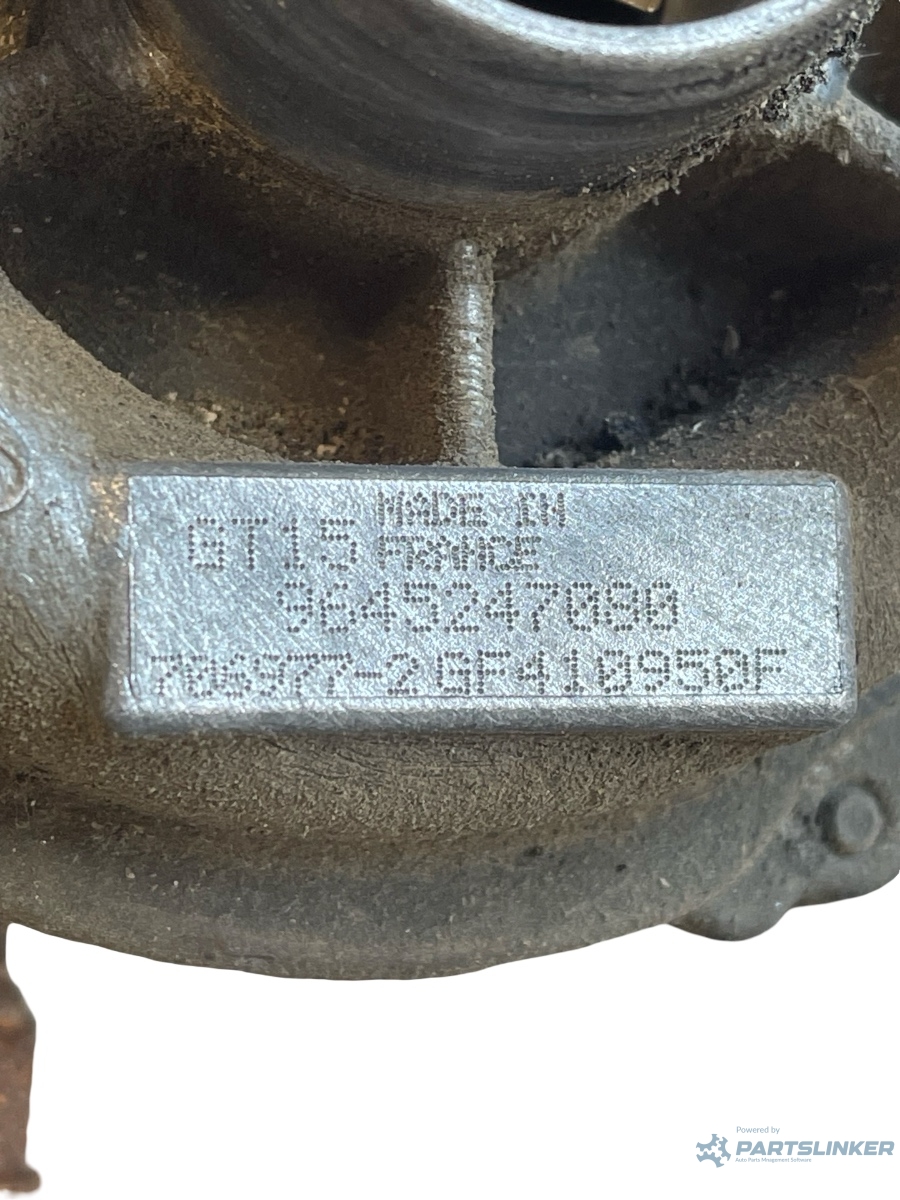 Turbina PEUGEOT 206 Hatchback 2A/C 1998 - > 2.0 HDI 90 RHY (DW10TD) 9645247090 – foto 4