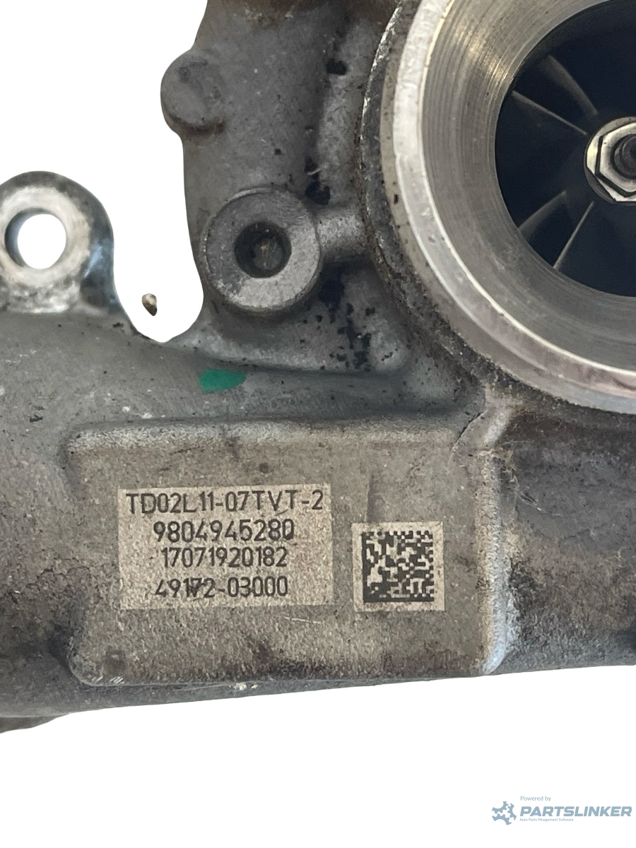 Turbina PEUGEOT 301 2012 - > 1.6HDI BH02 9804945280 – foto 3