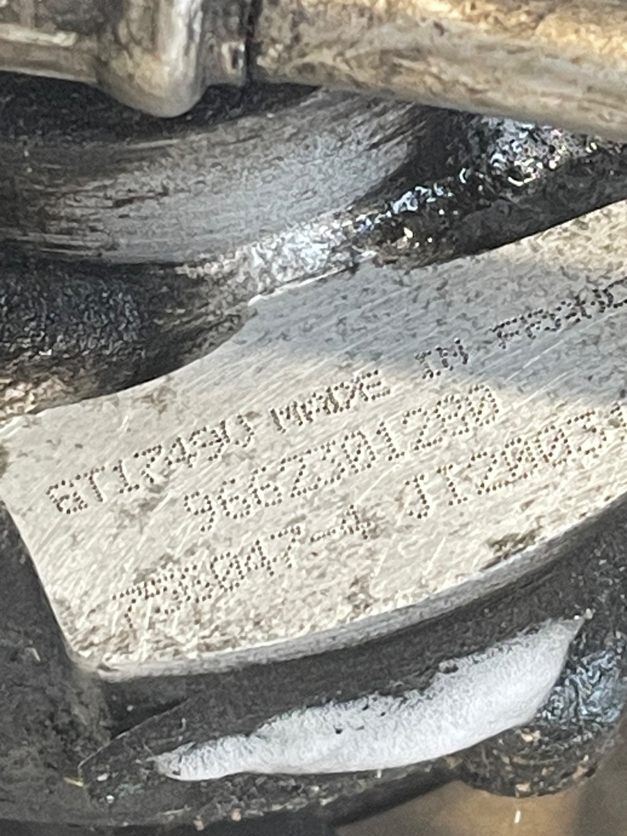 Turbina PEUGEOT 407 SW 6E_ 2004 - > 2.0 HDi 135 RHR (DW10BTED4), PEUGEOT 807 E 2002 - > 2.0 HDI RH.., PEUGEOT 607 9D, 9U 2000 - > 2.0 HDI RHR (DW10BTED4), CITROËN JUMPY VF7 2007 - > 2.0 HDi 140 RHR (DW10BTED4), CITROËN C5 II RC_ 2004 - > 2.0 HDi RHR (DW10BTED4), CITROËN C4 I LC_ 2004 - 2013 2.0 HDi RHF (DW10BTED4) 756047-4 9662301280 – foto 3