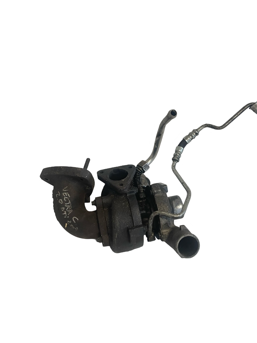 Turbina SAAB 9-5 YS3E 1997 - 2009 2.2 TiD D223L, SAAB 9-3 YS3D 1998 - 2003 2.2 TiD D223L, OPEL VECTRA C Z02 2002 - 2009 2.2 DTI 16V Y 22 DTR 705204-2 – foto 2