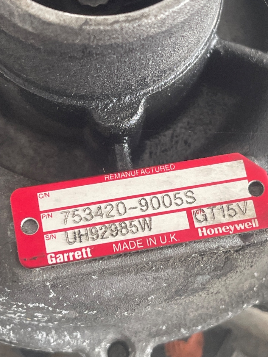 Turbina VOLVO S80 II AS, 124 2006 - > 1.6 D DRIVe D 4164 T UH92985W 753420-9005S – foto 4