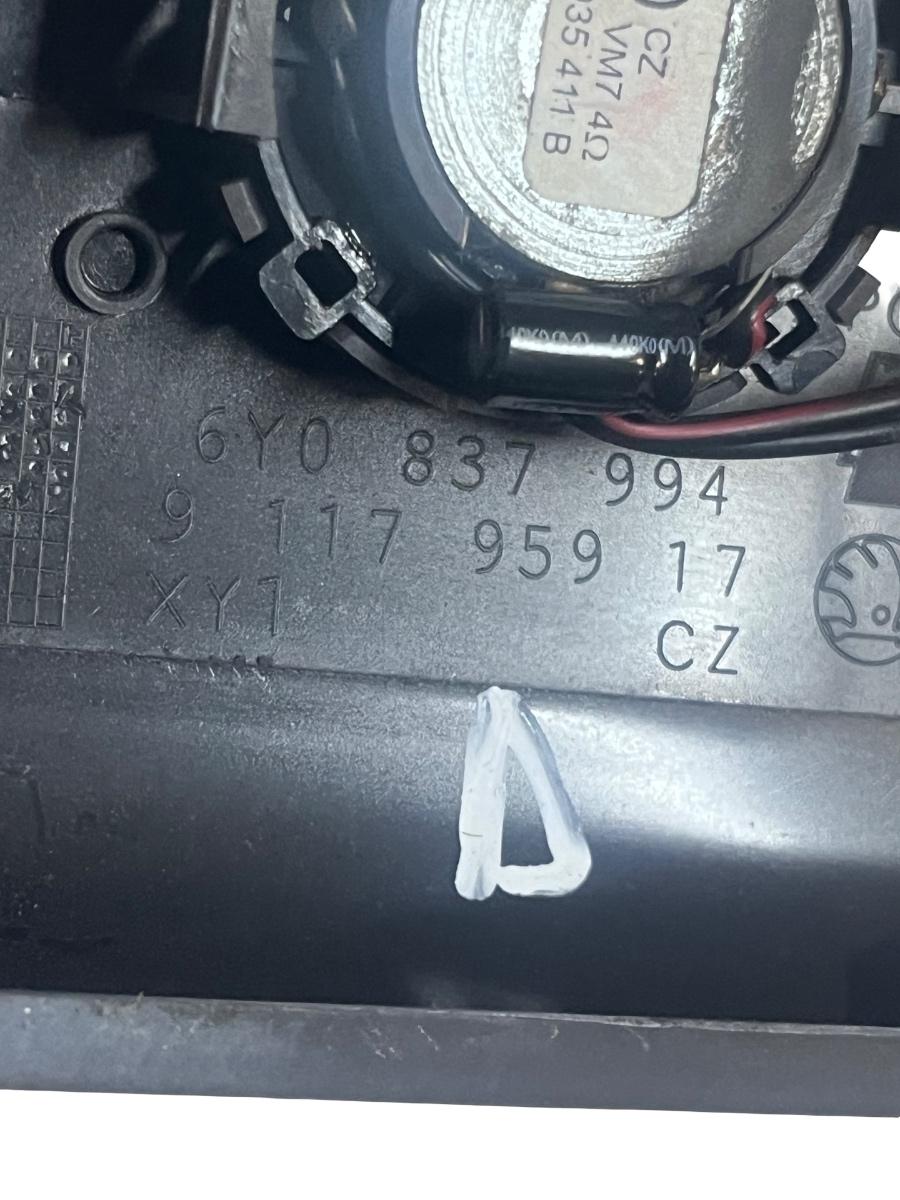 Tweeter portiera dreapta fata SKODA FABIA Combi 6Y5 2000 - 2007 6Y0837994 – foto 3