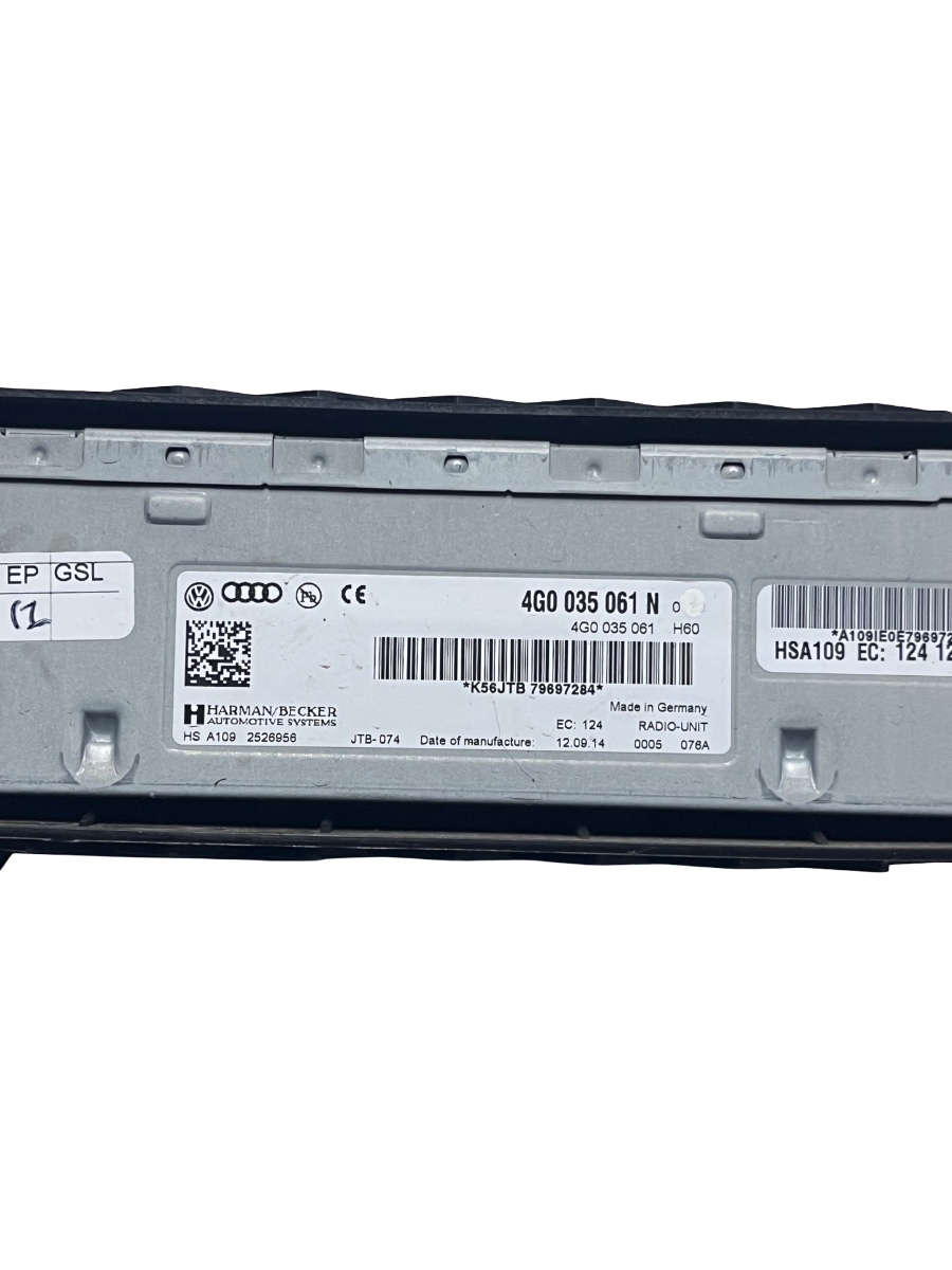 Unitate audio AUDI A8 III 4H2, 4H8, 4HC, 4HL 2009 - 2018 4G0035061N – foto 3