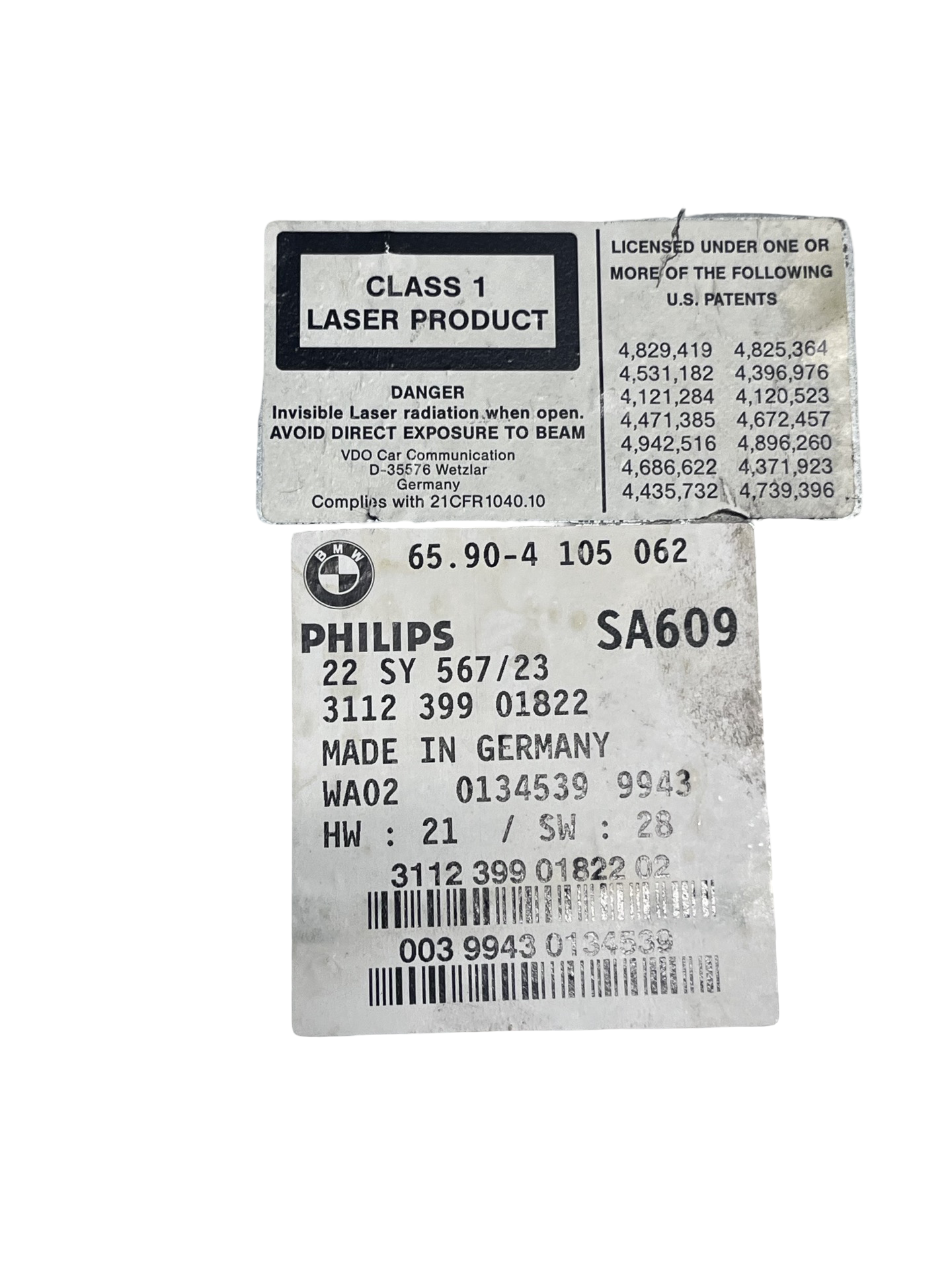 Unitate DE Control Navigatie BMW SERIA 7 E38 1994–2001 - cod: 4105062 – foto 2