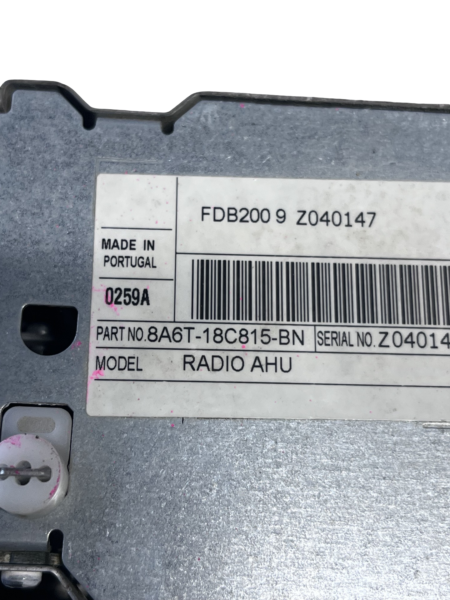 Unitate Radio Ford Fiesta  2008–2017 Hatchback - cod: 8A6T-18C815-BN – foto 4