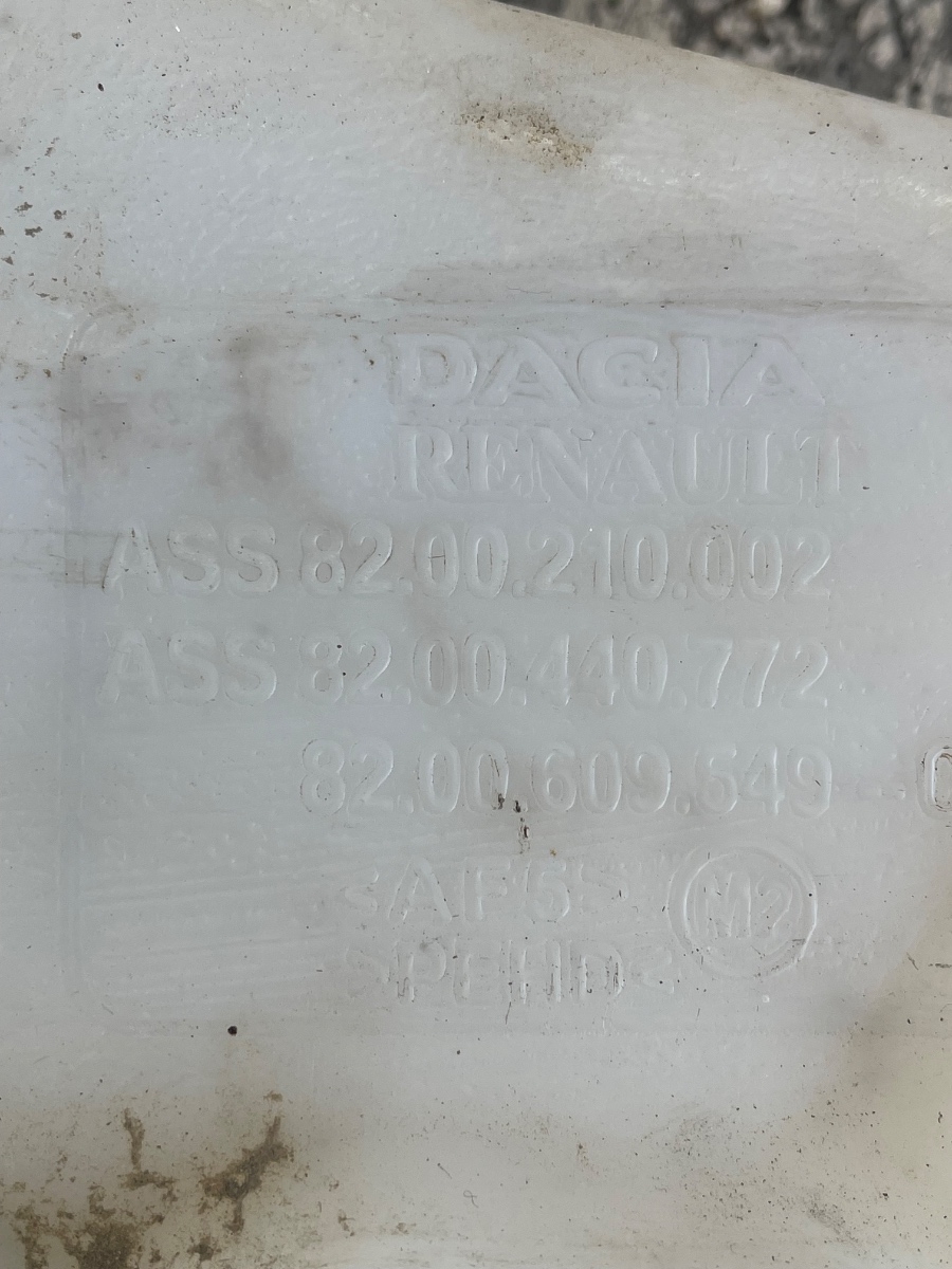 Vas lichid de spalare parbriz + pompita DACIA DUSTER 2010 - >  1.5DCI 8200210002 – foto 3
