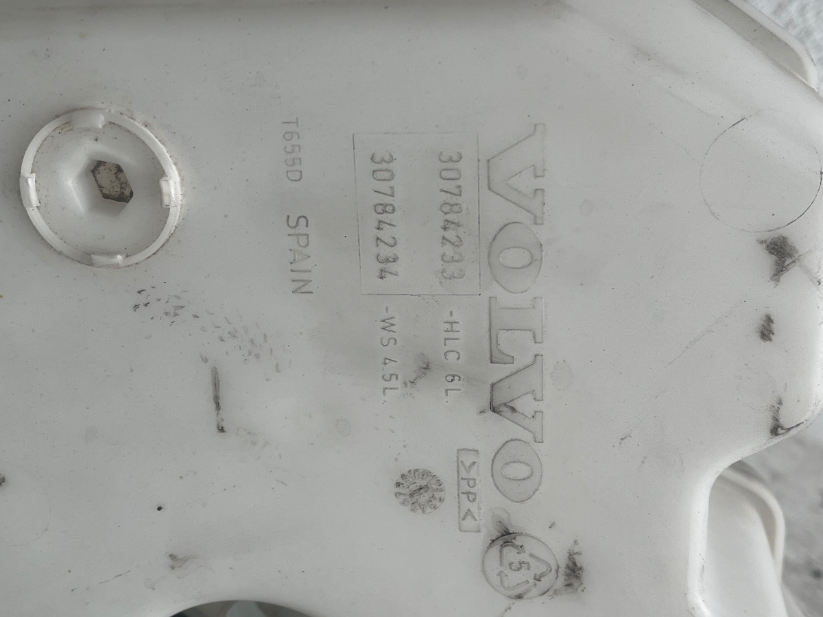 Vas lichid de spalare parbriz VOLVO S80 II AS, 124 2006 - > 1.6 D DRIVe D 4164 T 30784233 – foto 3