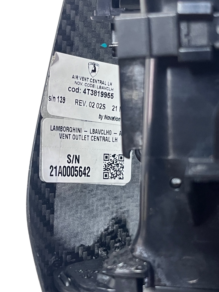 Ventilatie centrala din fibra de carbon LAMBORGHINI HURACÁN 2014 -> 4T3819903 – foto 3