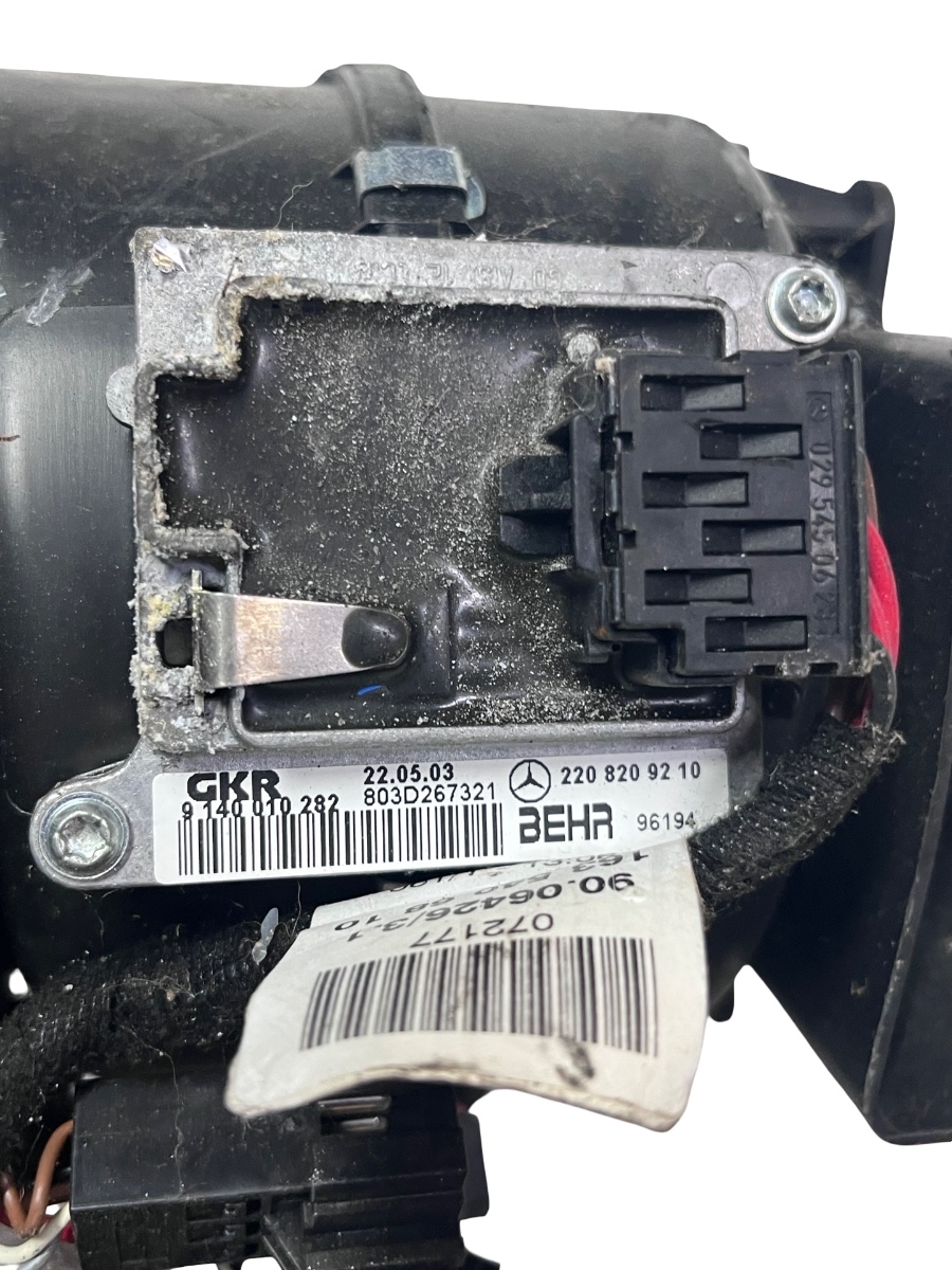 Ventilator aeroterma MERCEDES-BENZ M-CLASS W163 1998 - 2005 2208209210 – foto 2