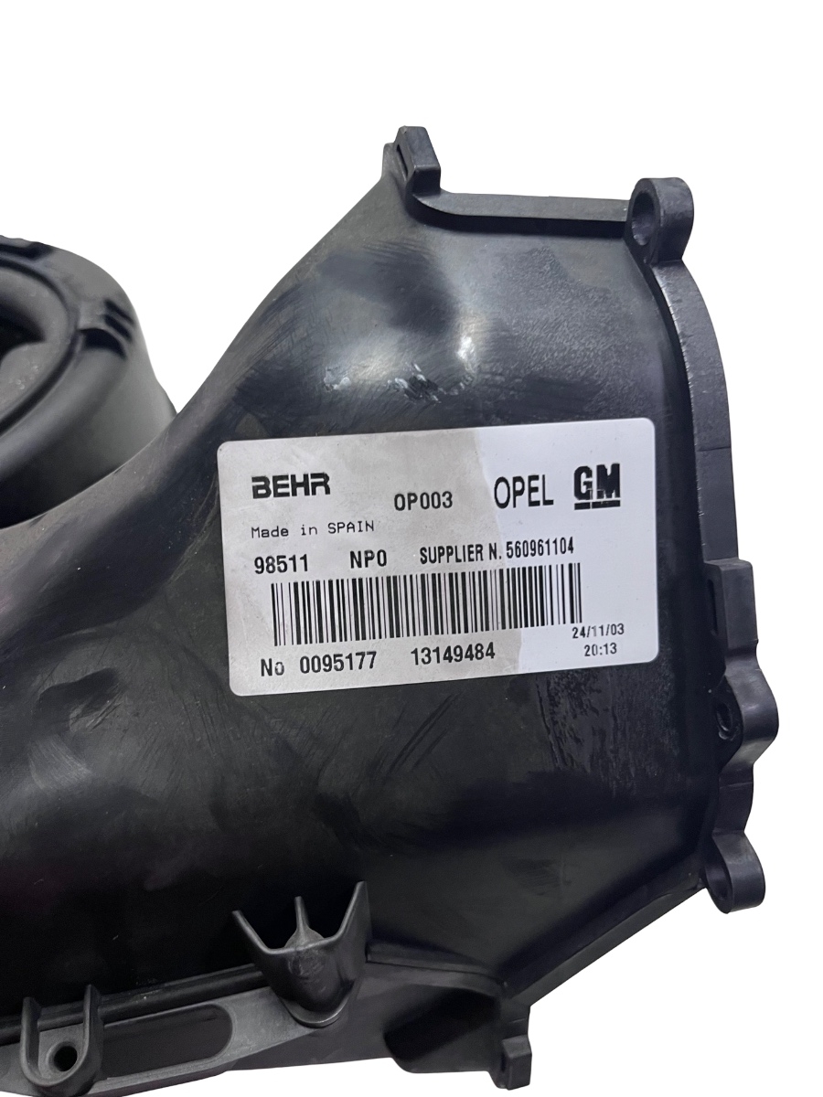 Ventilator aeroterma OPEL MERIVA X03 2003 - 2010 13149484 – foto 3