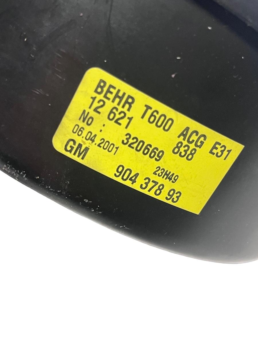 Ventilator aeroterma OPEL ZAFIRA A F75_, T98 1999 - 2005 90437893 – foto 4