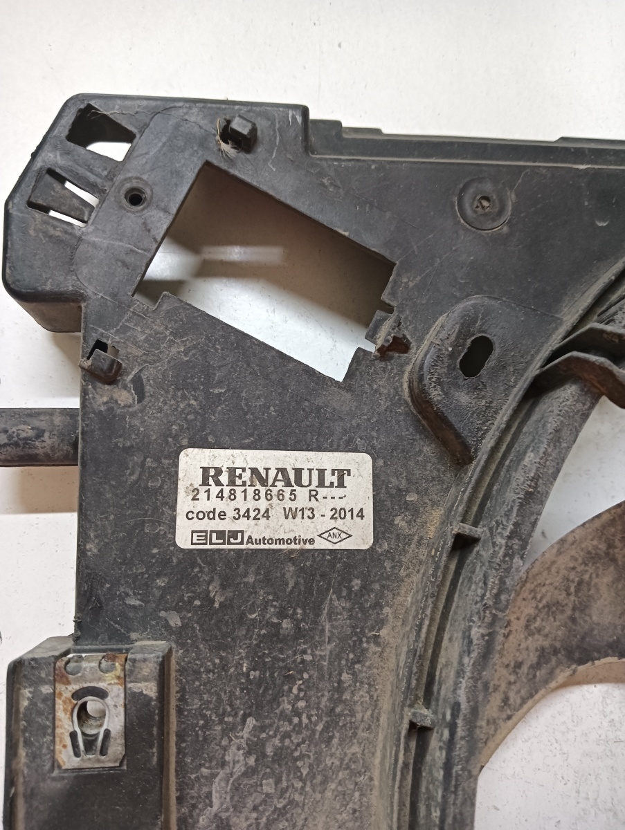 Ventilator electric radiator DACIA LODGY 2012 - > 1.5 dCi K9K 612, K9K 626 214818665 – foto 2