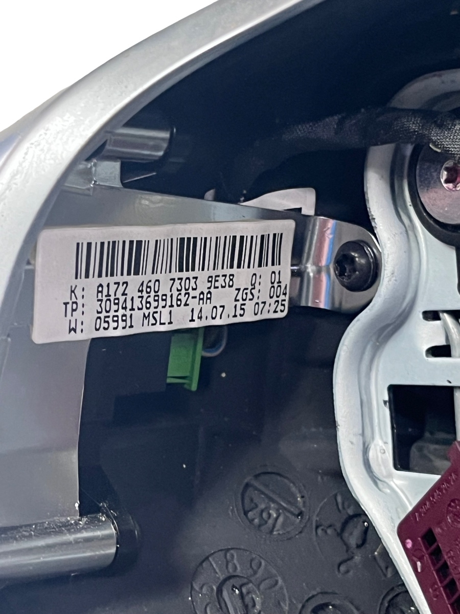 Volan cu padele MERCEDES-BENZ E-CLASS W212 2009 -> A1724607303 – foto 3