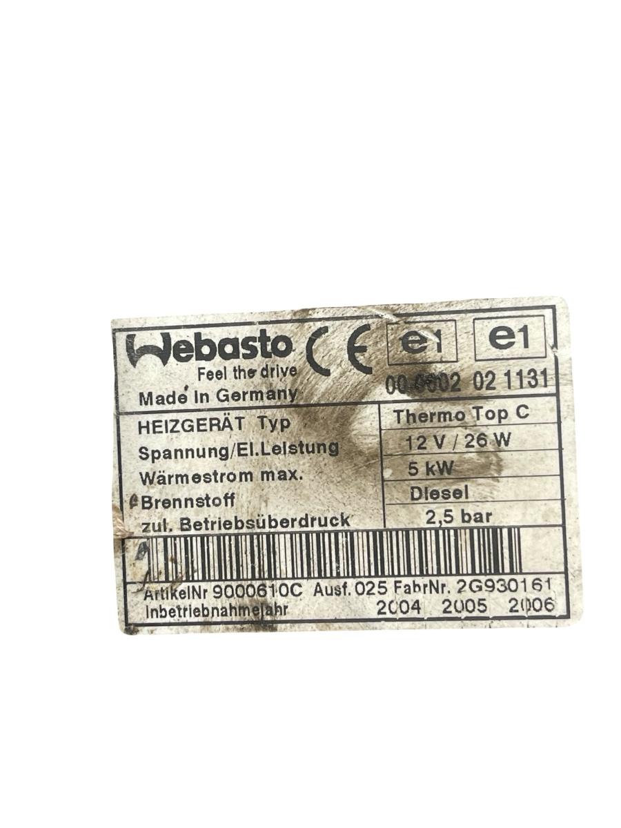 Webasto MAZDA 6 GG 2002 - 2008 RF5C-209A0 – foto 4