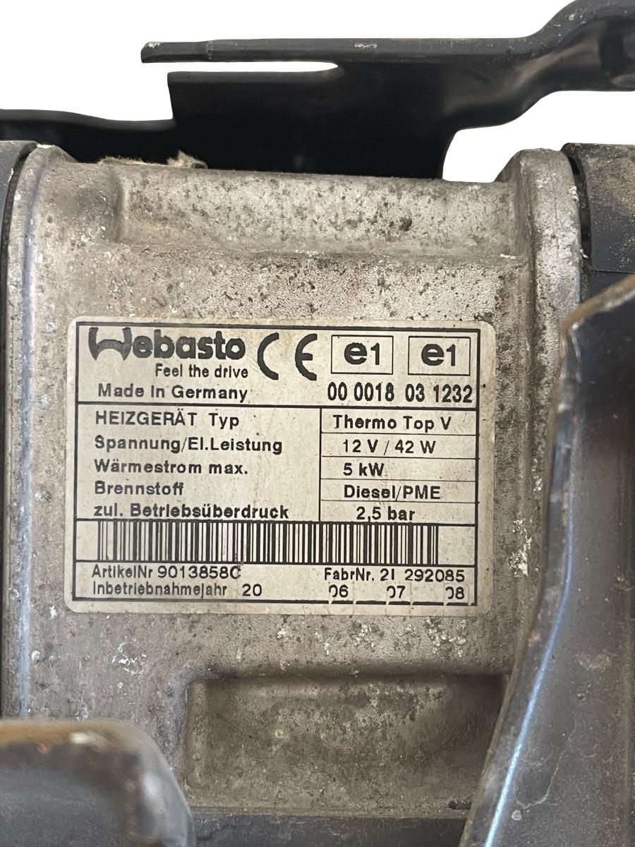Webasto VOLKSWAGEN TOURAN 1T1, 1T2 2003 - 2010 1.9 TDI BXE 1K0815065AF – foto 6